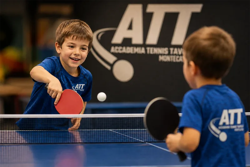 Bambini in allenamento all'Accademia